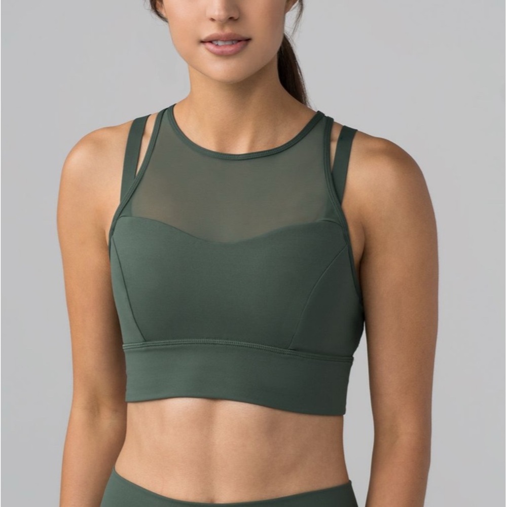 Lululemon high neck sun setter bra